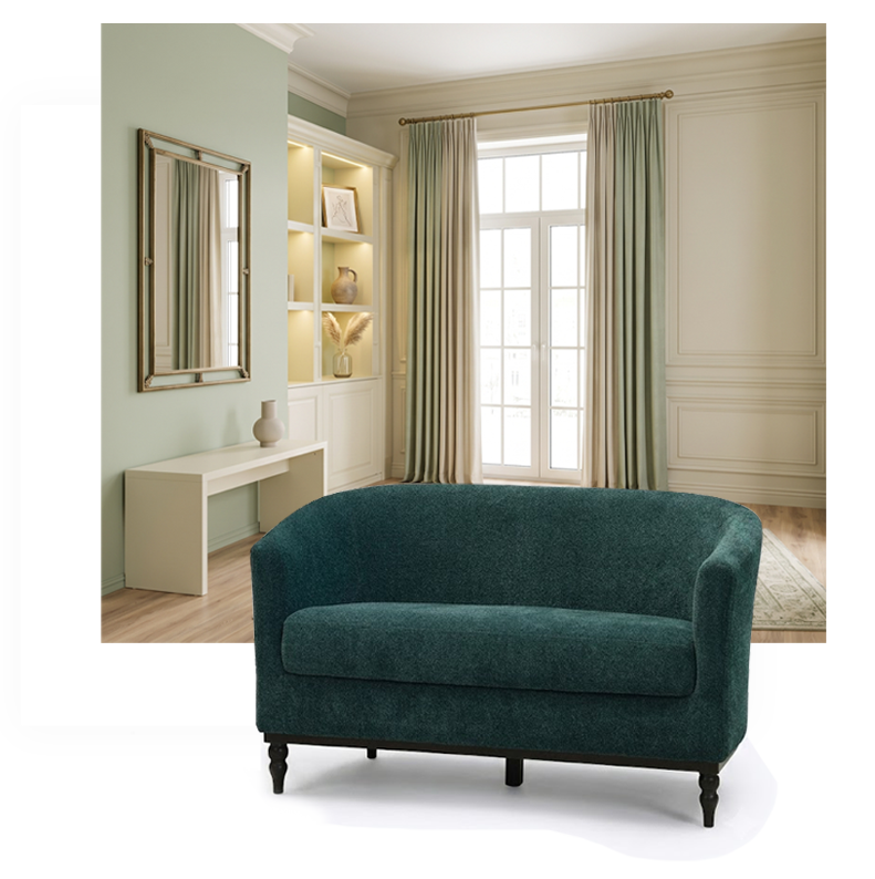 Sofa in room